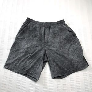 Lululemon Men’s Pace Breaker Gray Shorts 9” Inseam